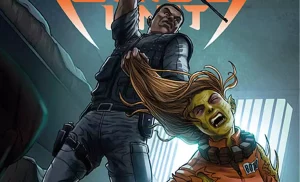 Portada del tomo 2 de Grisly Unit. Créditos: Aleta
