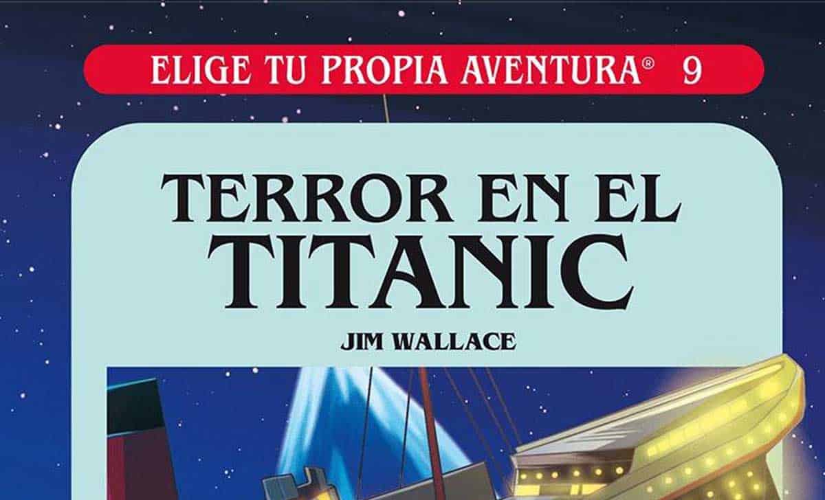 Portada de Terror en el Titanic. Créditos: Penguin Random House Grupo Editorial.