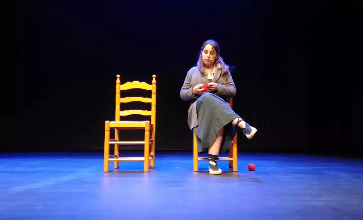 Actriz de Bodas de sangre en el Teatro Arbolé. Créditos: docpastor.com - Amamos la Cultura Pop