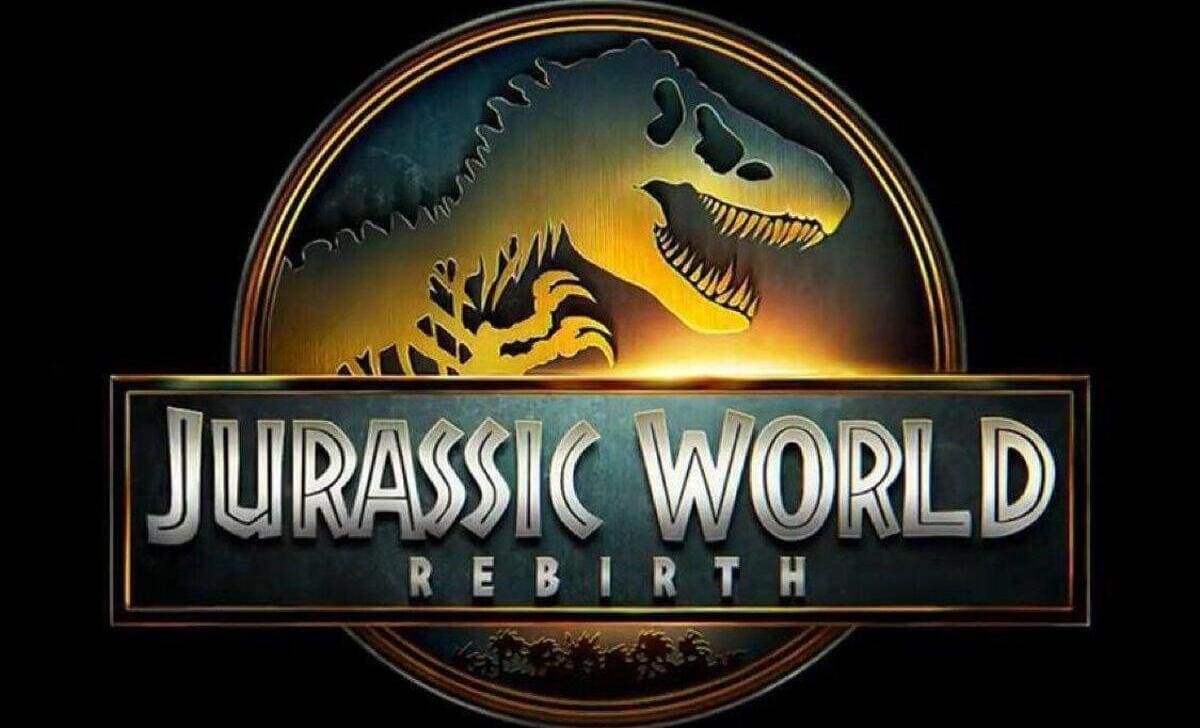 Logotipo original de Jurassic World: El renacer. Créditos: Universal.
