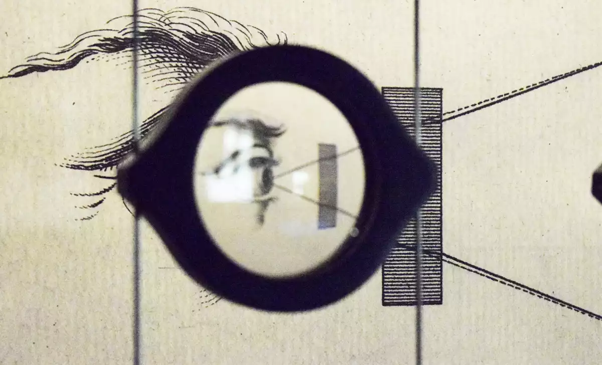 Juego visuales en el Museo del Cine de Turín. Créditos: docpastor.com - Amamos la Cultura Pop