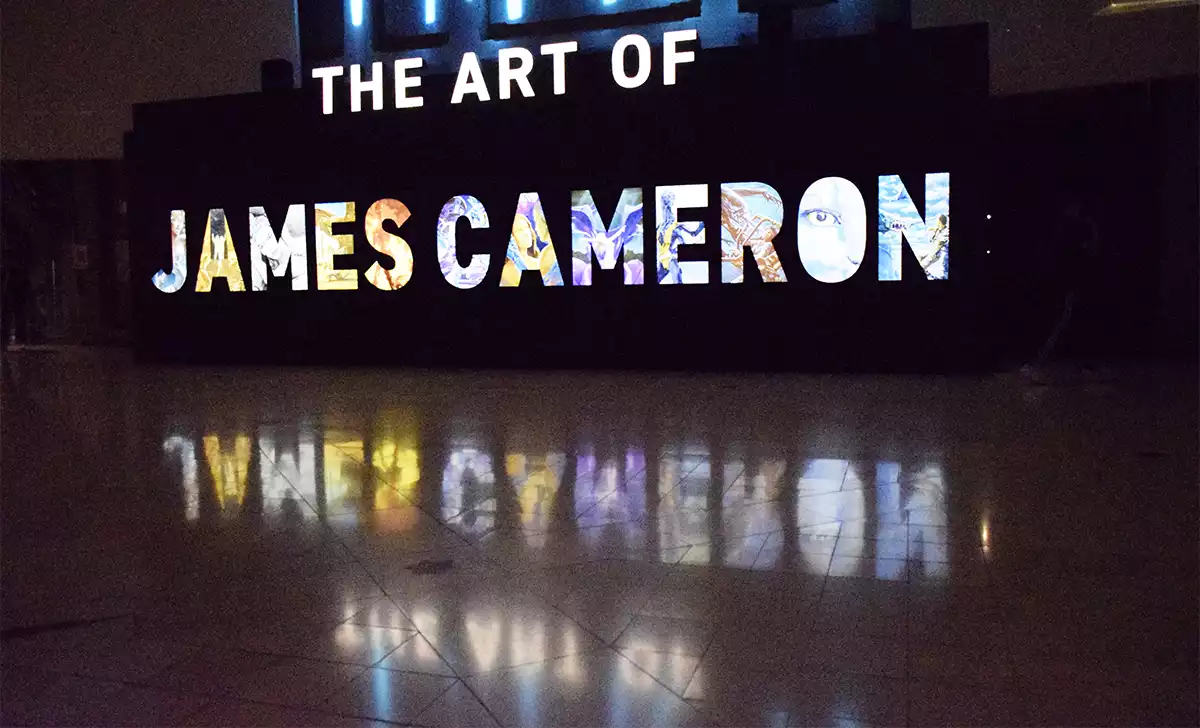 Logo de la exposición The Art of James Cameron. Créditos: docpastor.com - Amamos la Cultura Pop