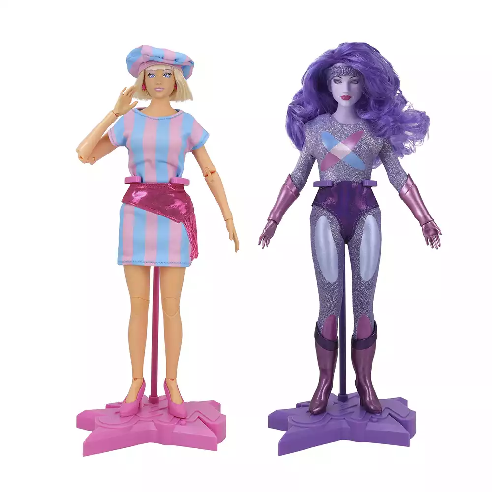 Pack de coleccionista de Jem and the Holograms. Créditos: The Loyal Subjects