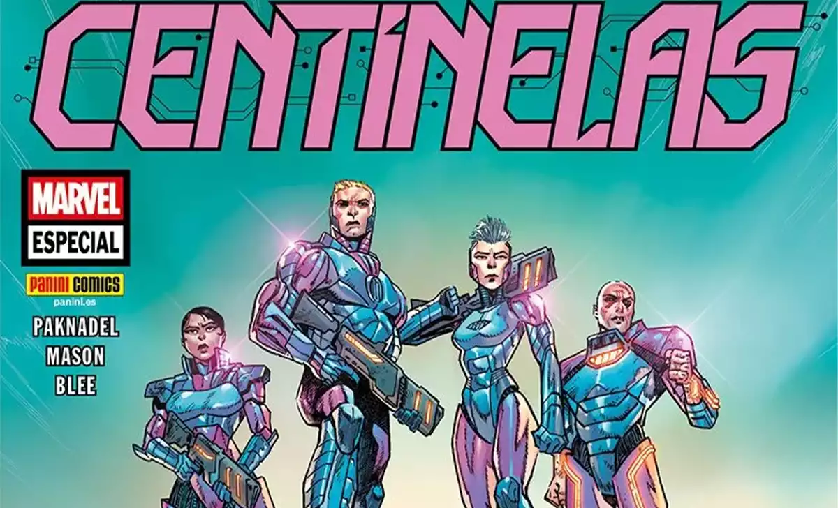 Portada de Centinelas. Créditos: Panini/Marvel