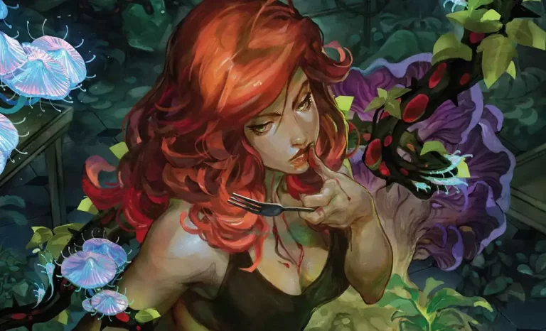 Portada de El círculo virtuoso de Hiedra Venenosa. Créditos: Panini/DC