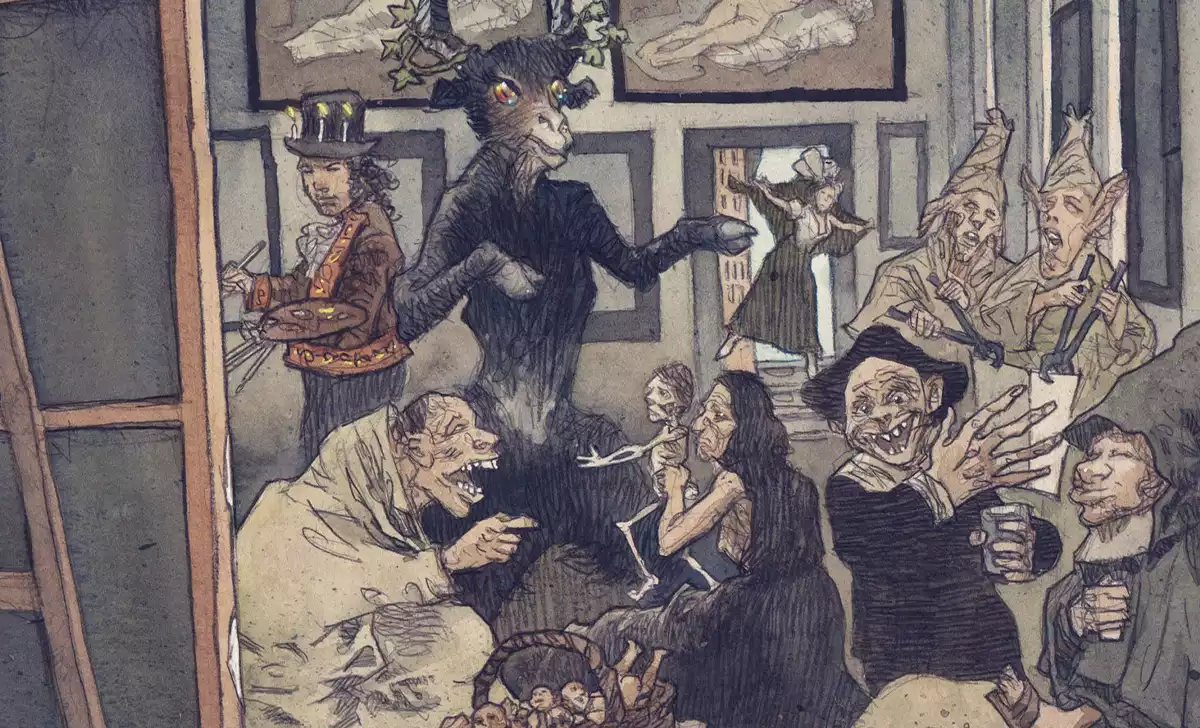 Portada de El pacto de Goya. Créditos: Sergio Bleda