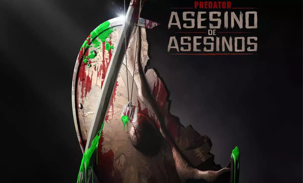 Poster de Predator: Asesino de asesinos. Créditos: Disney +