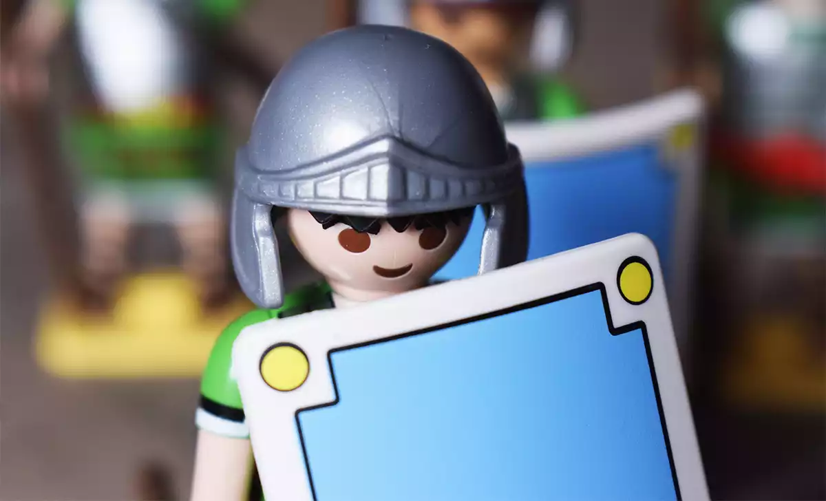 Soldado romano del set de Astérix de Playmobil. Créditos: docpastor.com - Amamos la Cultura Pop
