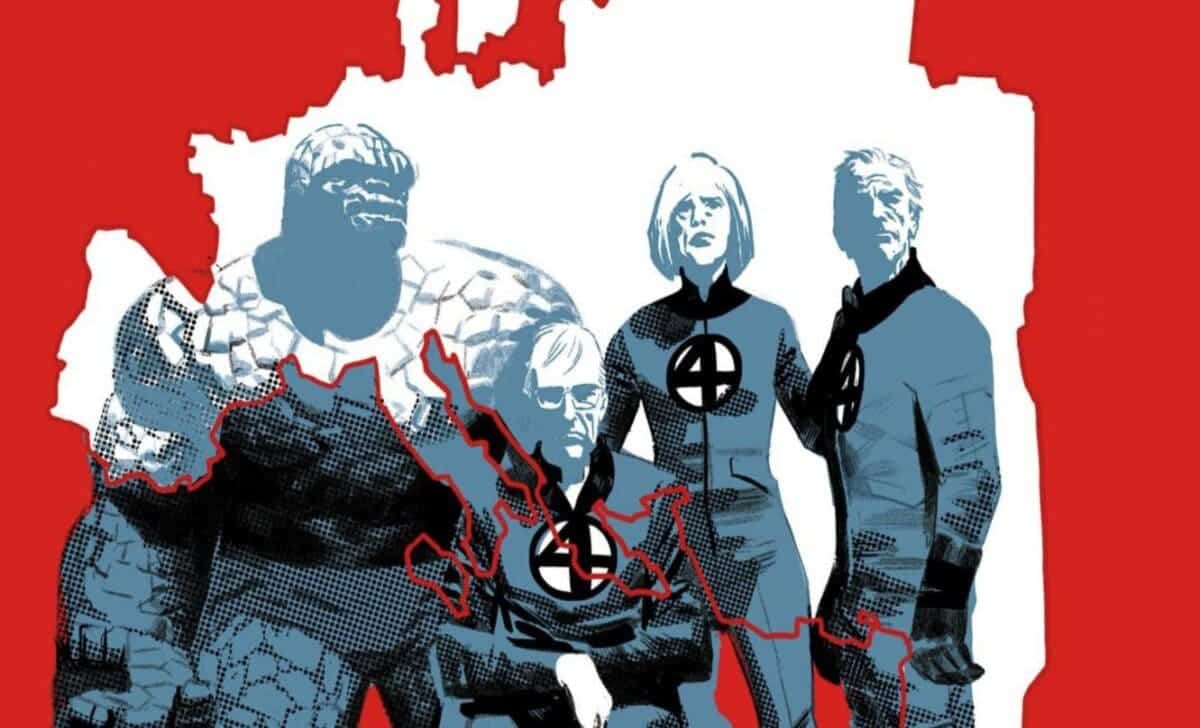 Portada de uno de los números de Los 4 Fantásticos: Toda una vida incluidos en este tomo. Créditos: Panini.