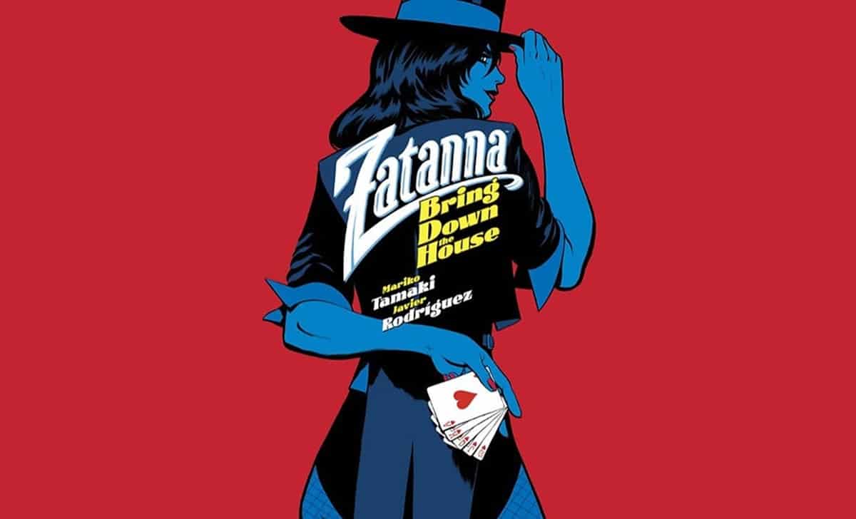 Portada original de Zatanna: Abajo la sala. Créditos: Panini.