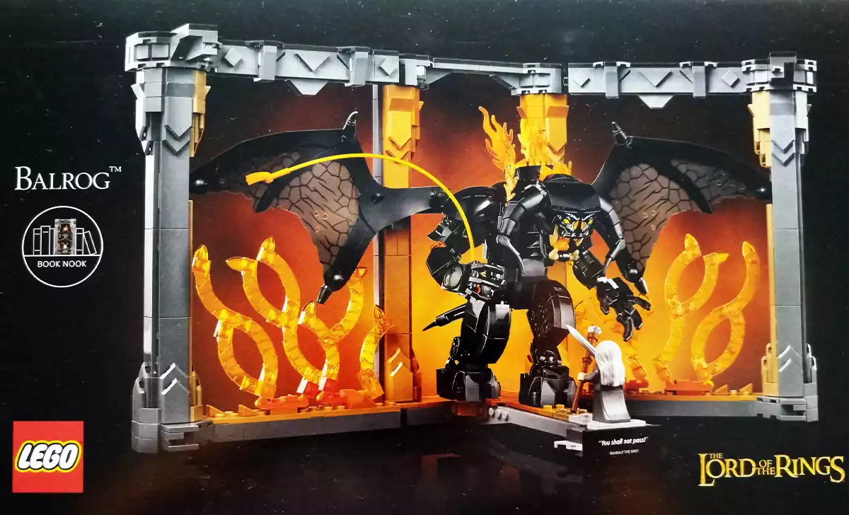 Caja del Balrog de LEGO. Créditos: docpastor.com - Amamos la Cultura Pop