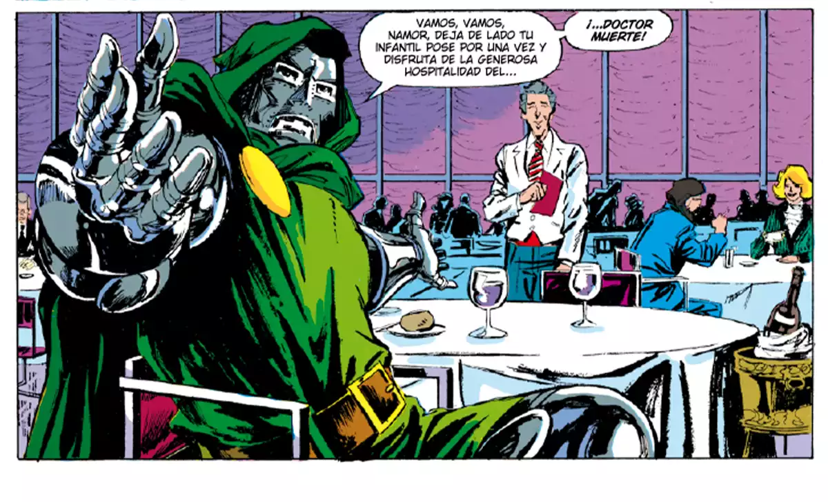 Doctor Muerte, el mejor villano de Marvel Comics. Créditos: Panini/Marvel