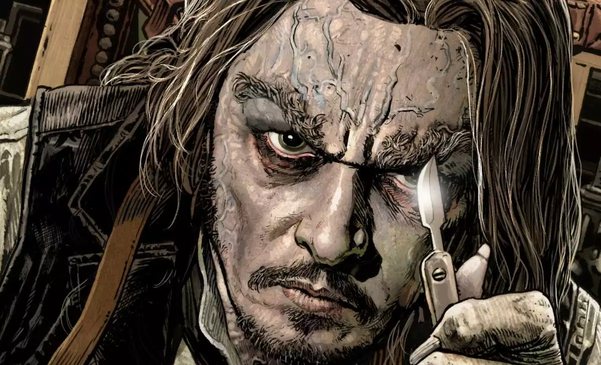 Edward Hyde con el rostro de Johnny Depp. Créditos: Roberson Public Relations