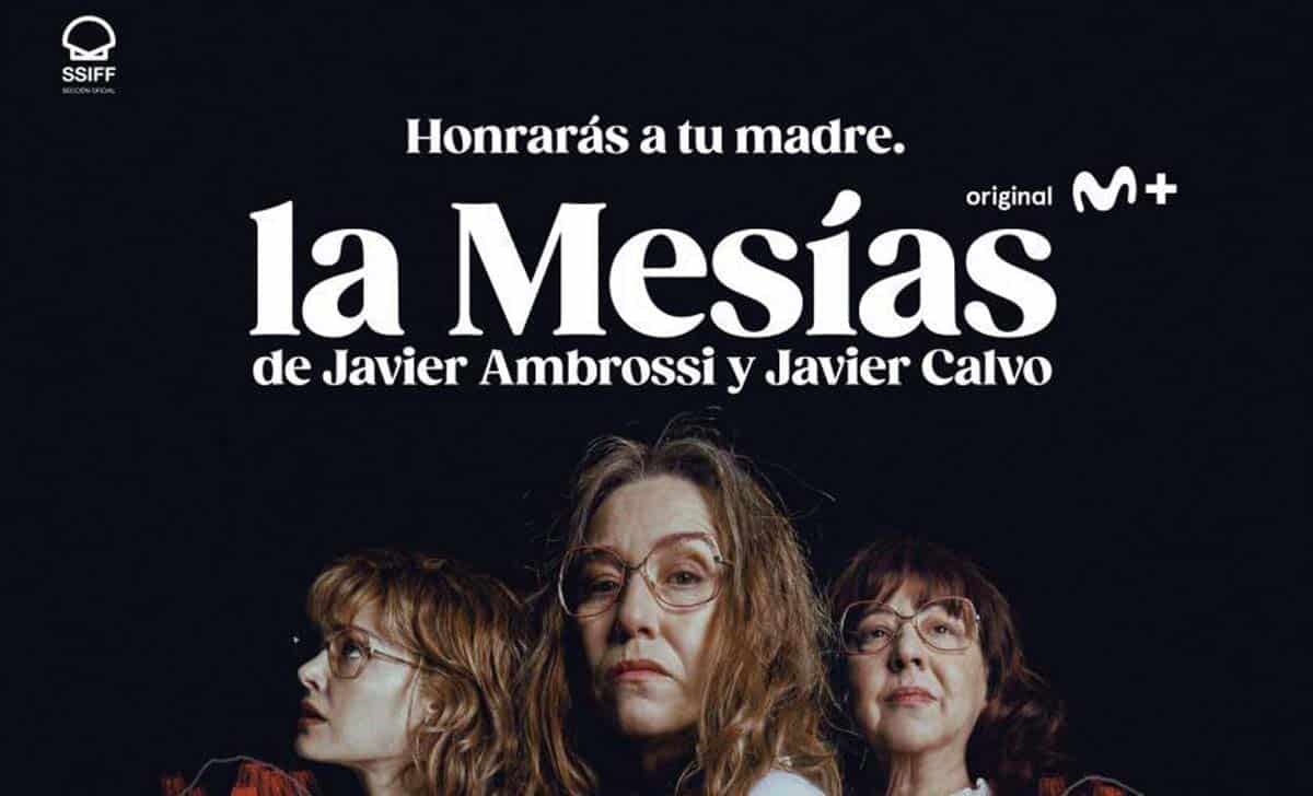 Imagen de promoción de La Mesías. Créditos: Movistar Plus.