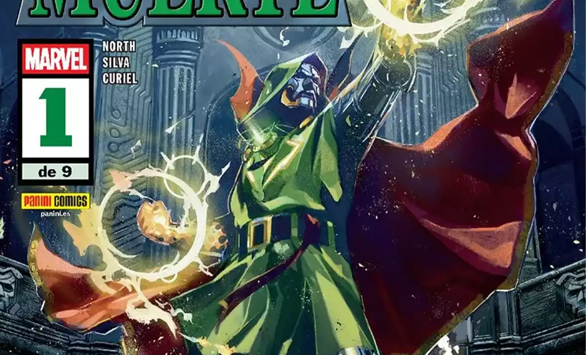 Portada de Un mundo bajo Muerte número 1. Créditos: Marvel/Panini