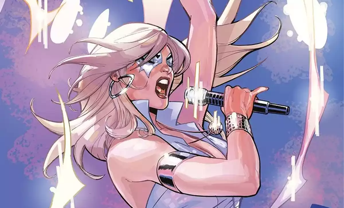 Portada del especial de Dazzler. Créditos: Marvel/Panini