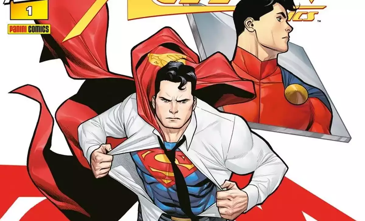 Superman y Mon-El en Action Comics. Créditos: Panini/DC