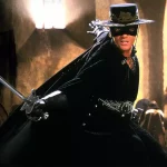 Antonio Banderas como El Zorro. Créditos: Amblin Entertainment/Zorro Productions
