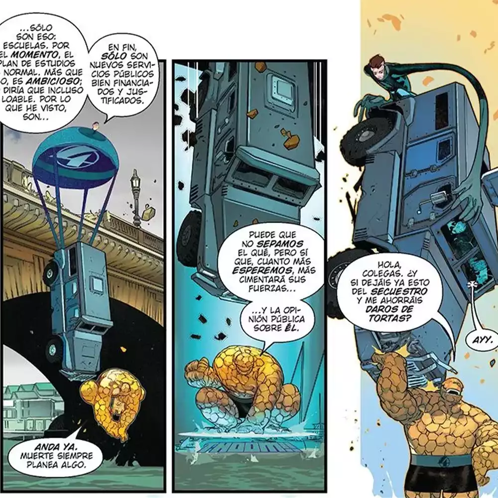 Ben Grimm visto por R.B. Créditos: Panini/Marvel