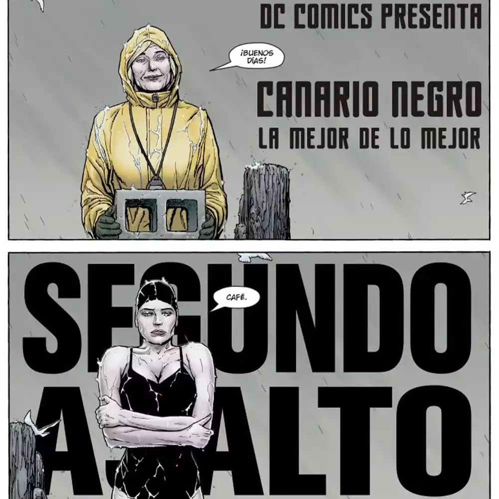 Canario Negro, madre e hija. Créditos: DC/Panini