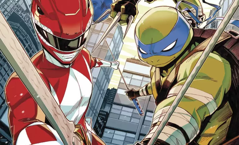 Los Power Rangers unen sus fuerzas con las Tortugas Ninja. Créditos: BOOM! Studios