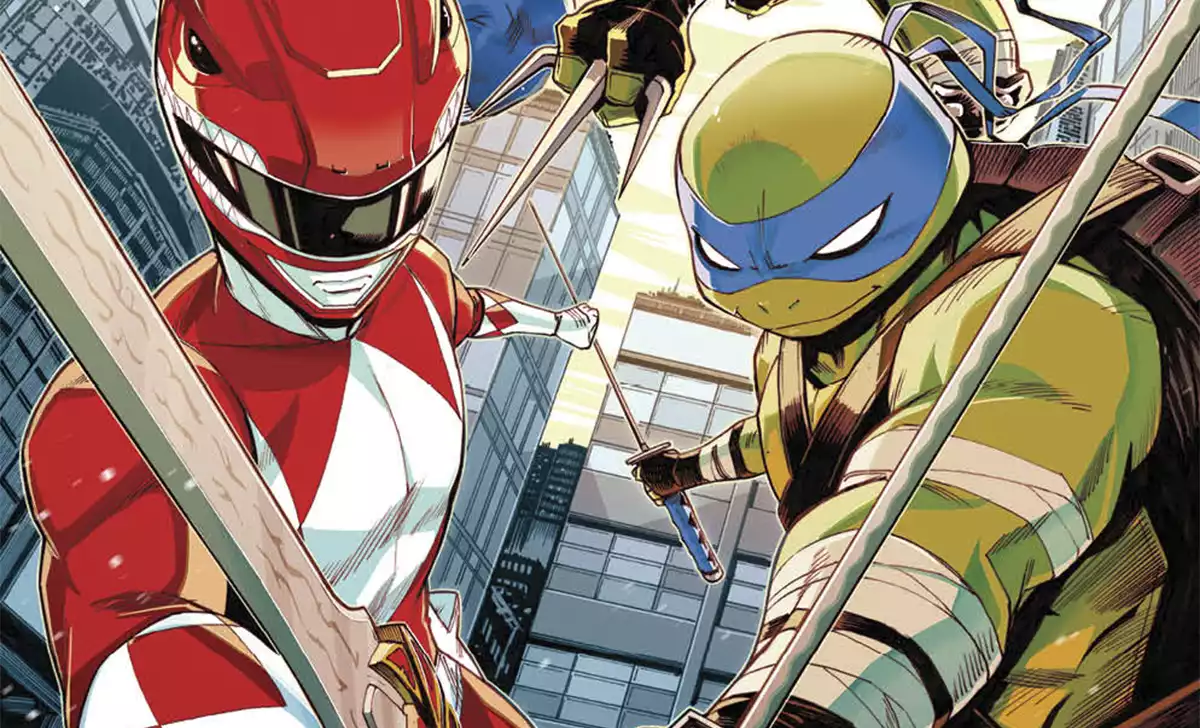 Los Power Rangers unen sus fuerzas con las Tortugas Ninja. Créditos: BOOM! Studios