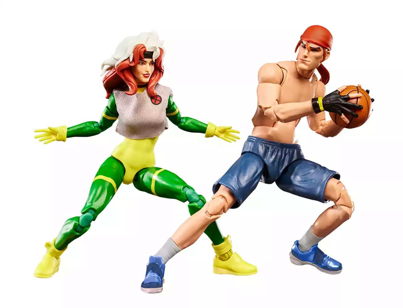Pícara y Gambito en figuras de acción de X-Men '97. Créditos: Hasbro