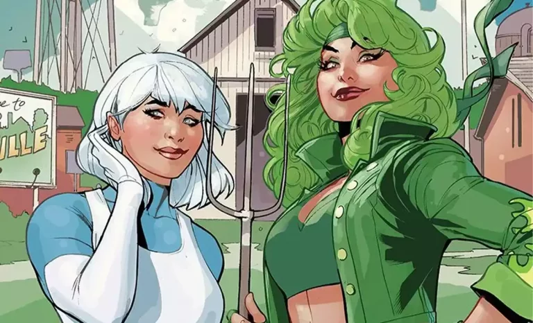 Portada de Hielo y Fuego: Bienvenidas a Smallville. Créditos: Panini/DC