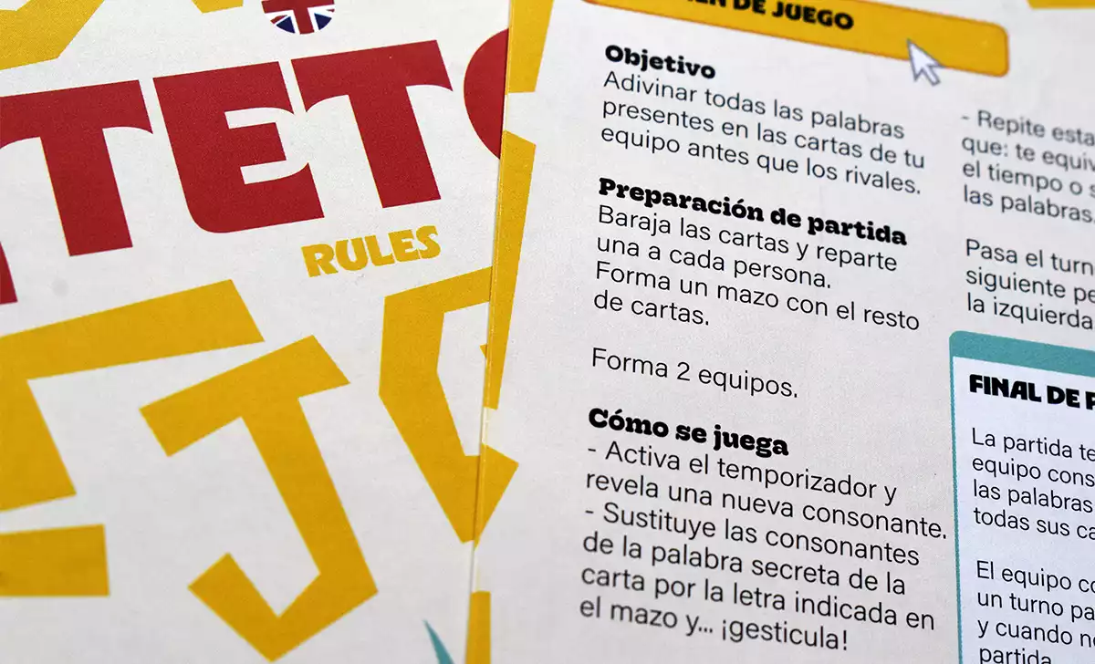 Reglas del juego Teto. Créditos: docpastor.com - Amamos la Cultura Pop