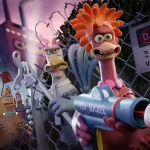 Imagen promocional de Chicken Run: Por las plumas. Créditos: Bandai Namco