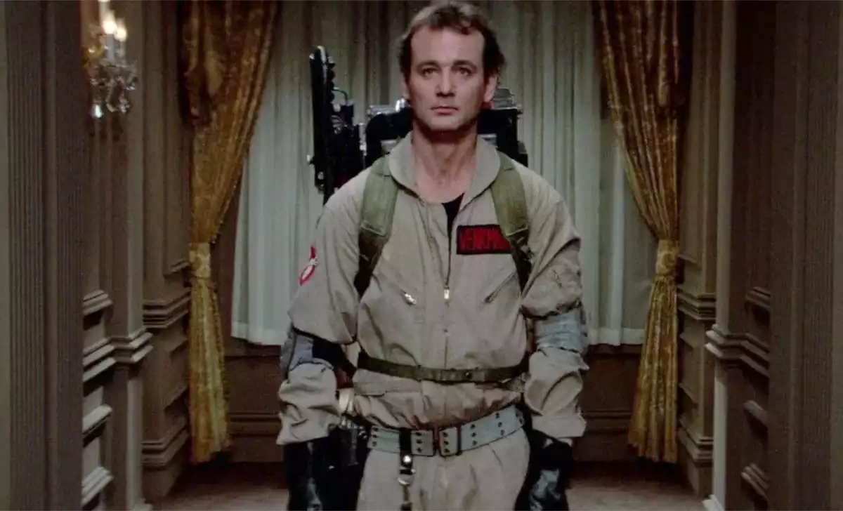 Bill Murray como Peter Venkman en Los Cazafantasmas. Créditos: Columbia Pictures