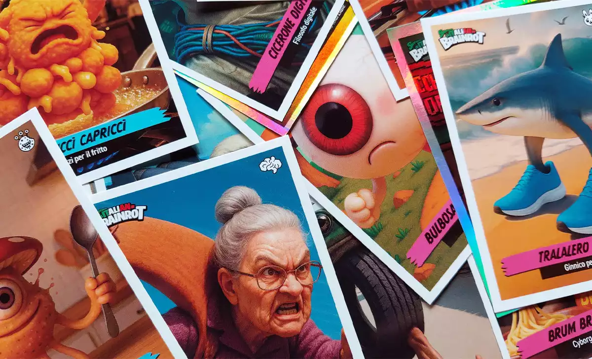 Cromos de Skifidol Italian Brianrot. Créditos: docpastor.com - Amamos la Cultura Pop