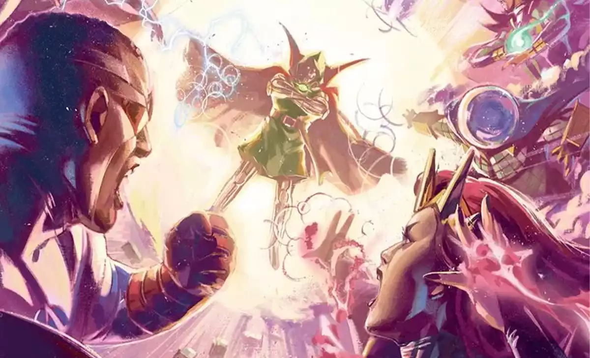 El Doctor Muerte y los Vengadores en Un mundo bajo Muerte número 3. Créditos: Marvel/Panini