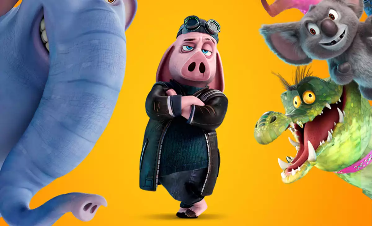 Portada de Súper Agente Hitpig! Créditos: Cinemaran/Garbo Media