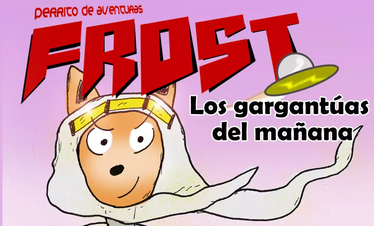 Portada parcial de Frost, perrito de aventuras. Créditos: Doc Pastor/docpastor.com - Amamos la Cultura Pop