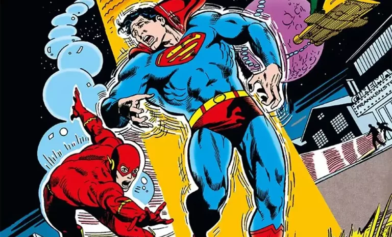 Superman y Flash en Finest Team-Ups. Créditos: DC/Panini