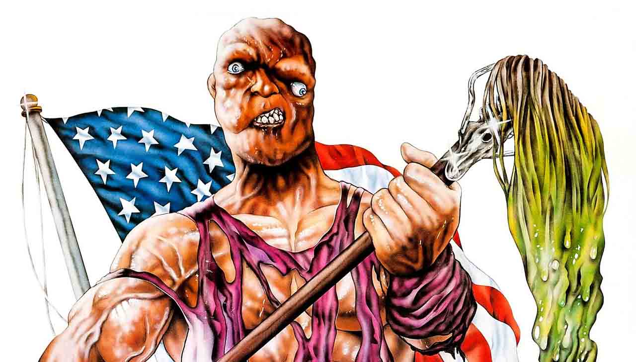 Cartel de 'El vengador tóxico' (1984). Créditos: Troma Entertainment.