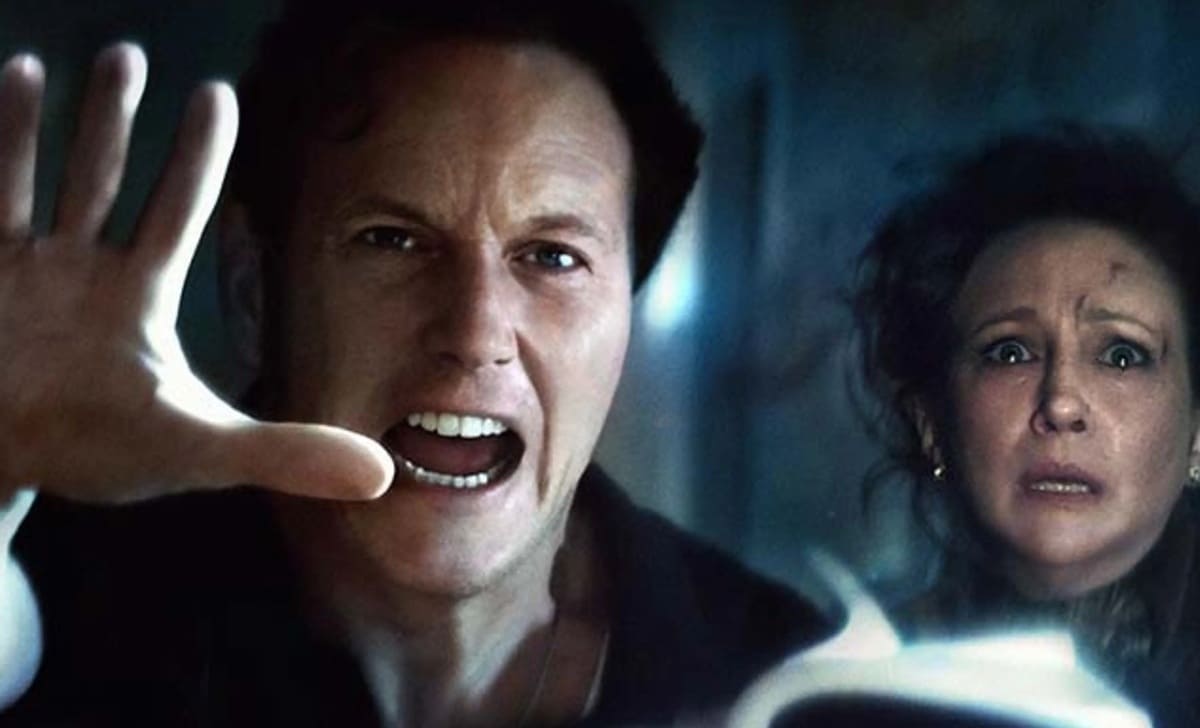 Fragmento de uno de los posters promocionales de Expediente Warren: El último rito. Créditos: Warner Bros.