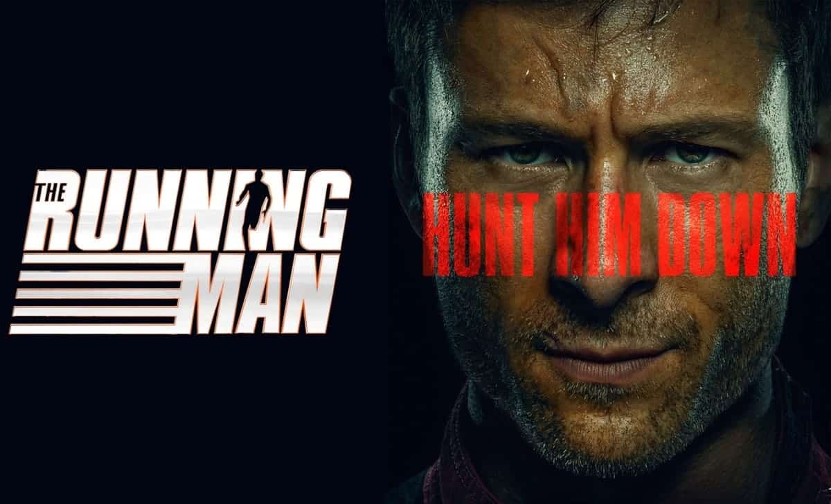 Teaser póster de The running man, basada en la novela homónima de Stephen King. Créditos: Paramount.
