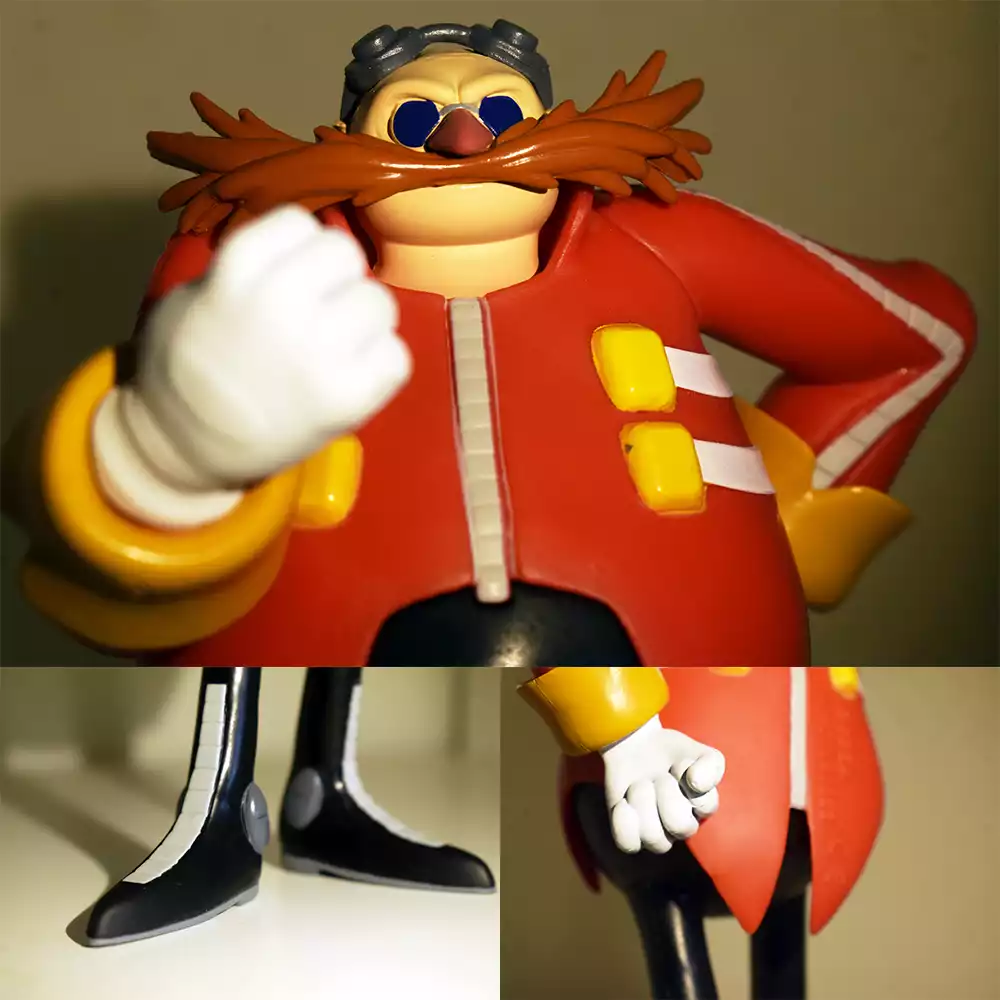 Figura Premium del Doctor Robotnik o Doctor Eggman de Comansi. Créditos: docpastor.com - Amamos la Cultura Pop