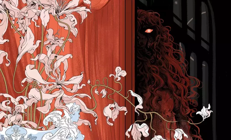 Ilustración de Carmilla de Rosemary Valero O´Connell. Créditos: Astiberri