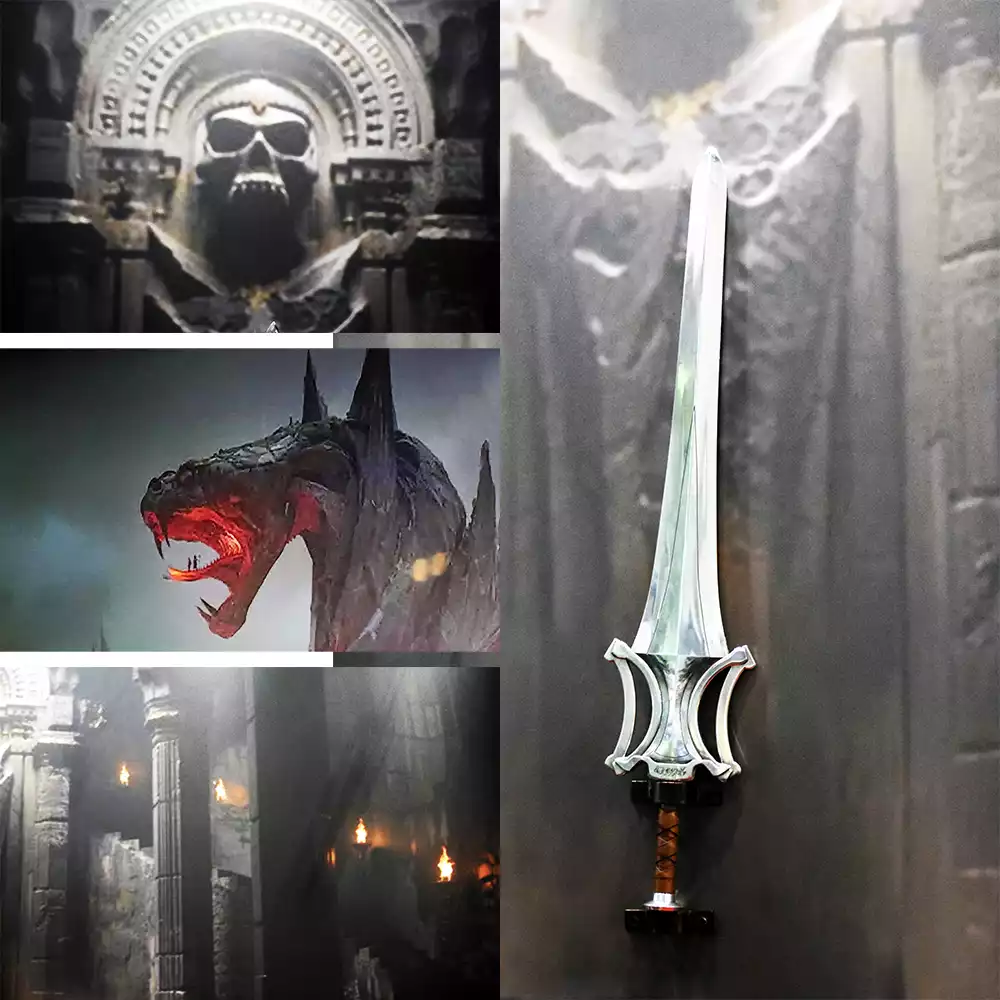La espada de He-Man y concepts de Masters del Universo. Créditos: docpastor.com - Amamos la Cultura Pop