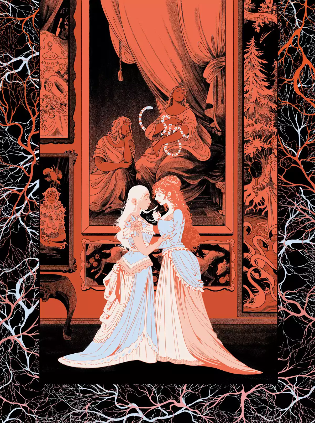Laura y Carmilla en Carmilla. Créditos: Astiberri