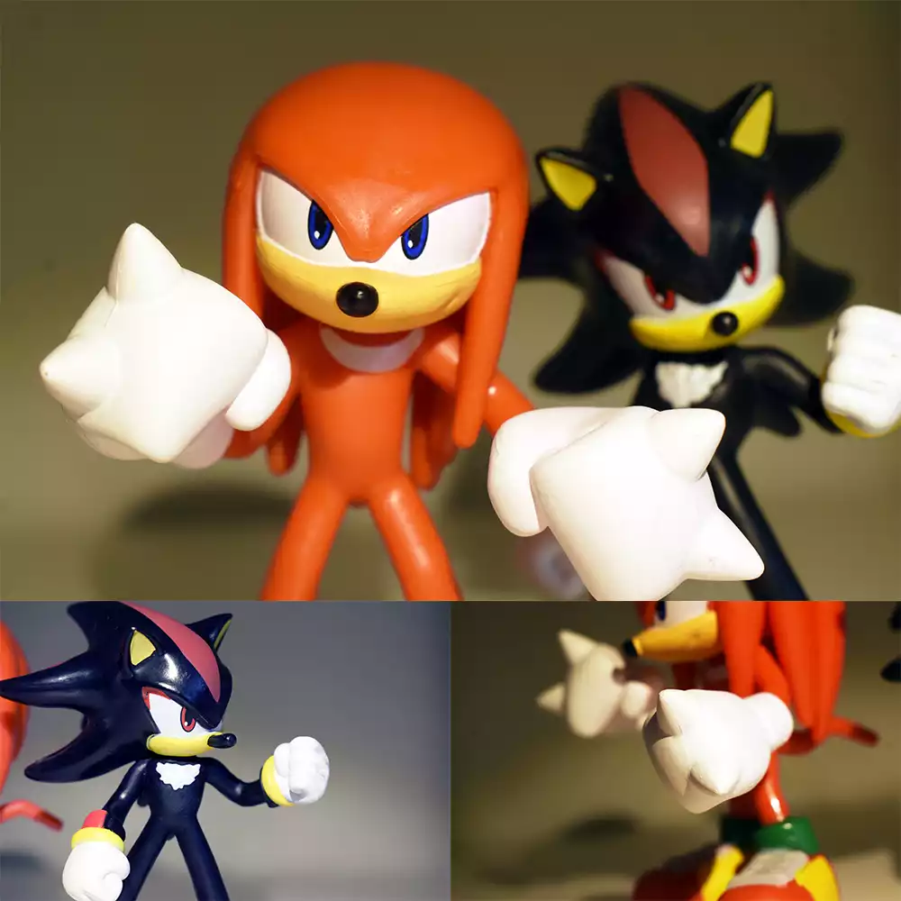 Muñecos del set de Sonic de Comansi. Créditos: docpastor.com - Amamos la Cultura Pop