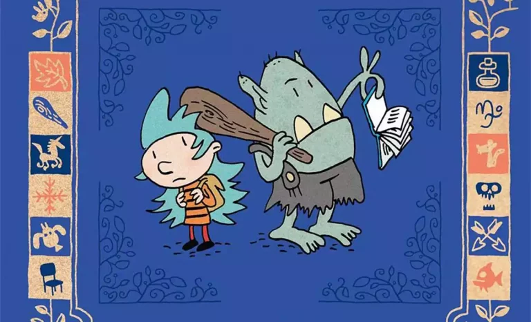 Portada de Aurora y el orco: El nuevo del cole. Créditos: Edelvives