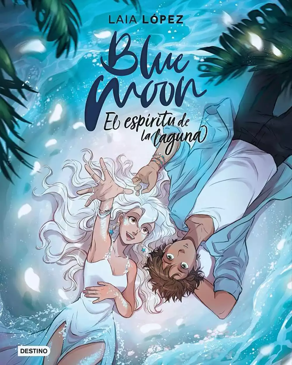 Portada de Blue Moon de Laia López. Créditos: Destino