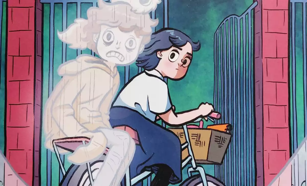 Portada de El libro fantasma. Créditos: Norma/Astronave