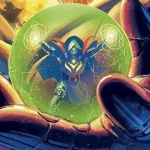 Portada de Un mundo bajo Muerte nº 4 con el Doctor Muerte en las garras de Dormammu. Créditos: Panini/Marvel