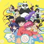 Cartel promocional de la serie Ranma ½. Créditos. MAPPA.