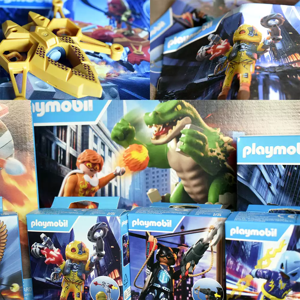 Detalles de los sets de Heroes de Playmobil. Créditos: docpastor.com - Amamos la Cultura Pop